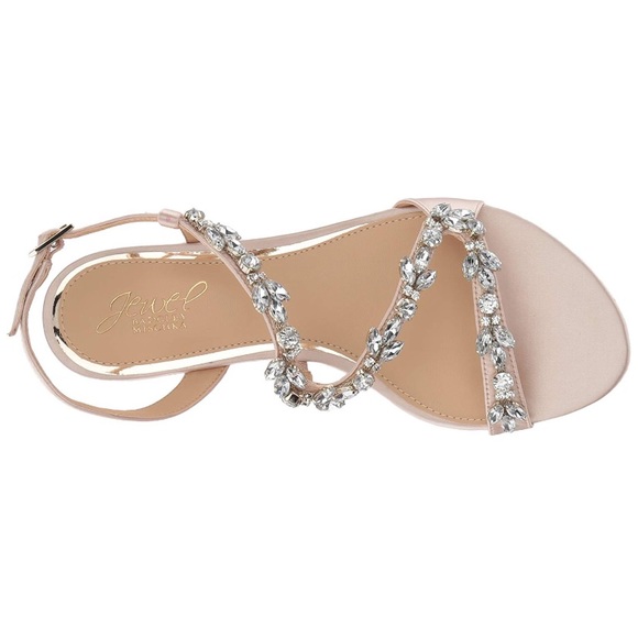 Badgley Mischka Shoes - Badgley Mischka Gamble Flat Embellished Sandal